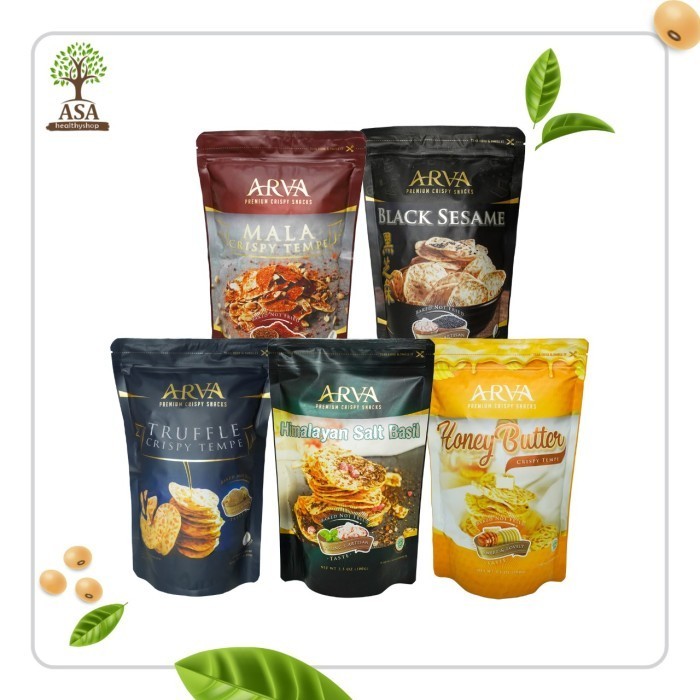 

Ready - Arva Crispy Tempe Premium Snack