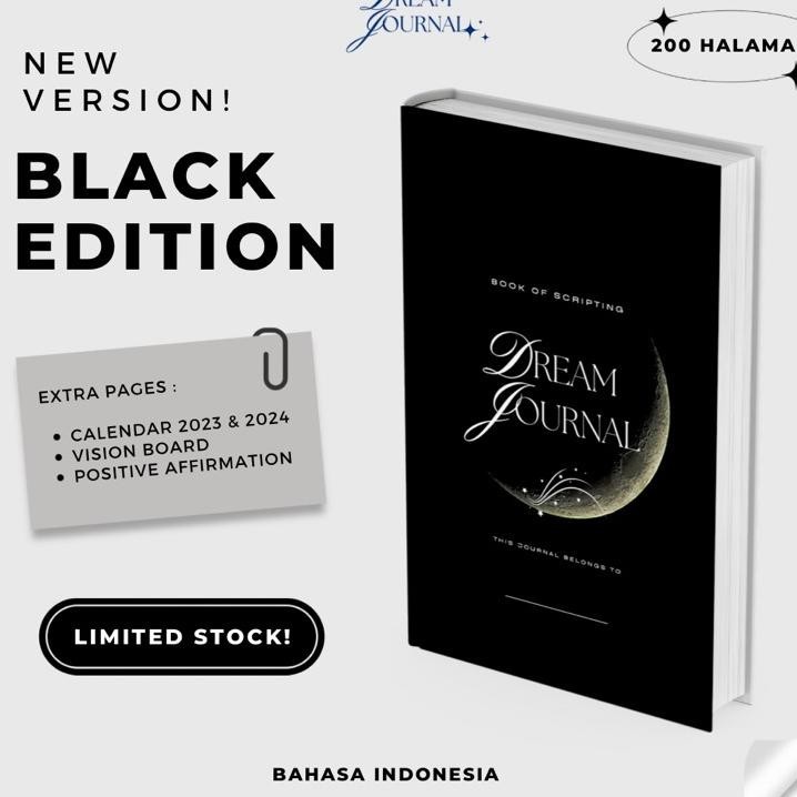 

BLA EDITION DREAM JOURNAL | Book Of Scripting Law of Attraction | Hard Cover