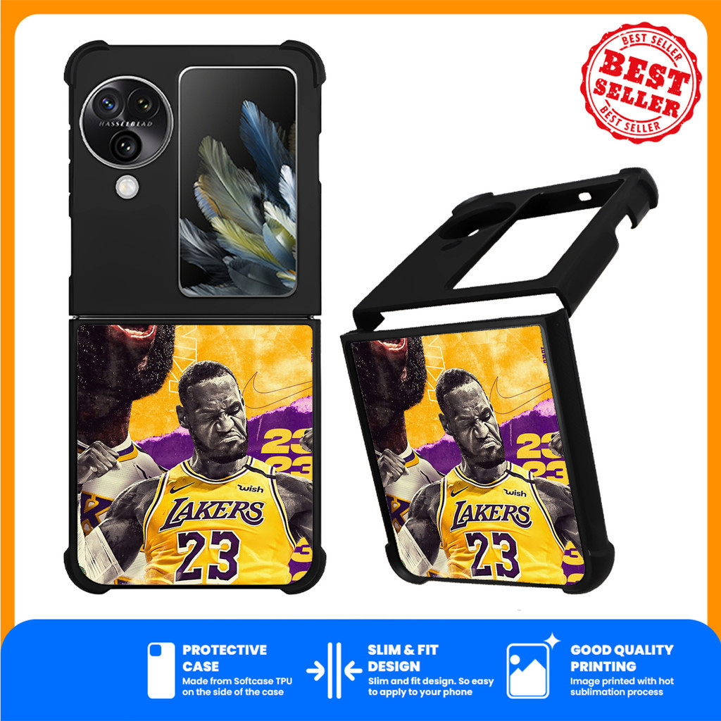 Case Casing Oppo N3 Flip NBA Basket Lakers AA106