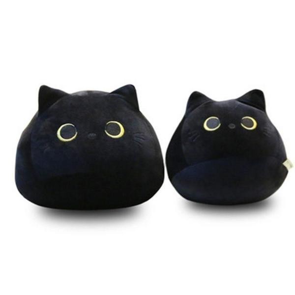 BONEKA BLACK CAT 40CM 55CM BONEKA KUCING BONEKA PUSHEEN DND