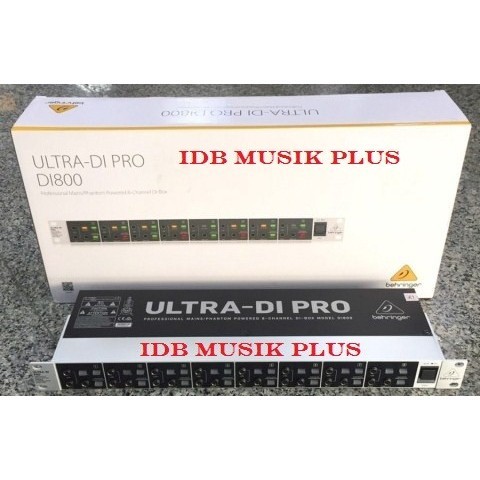 DI BOX BEHRINGER DI800 DI 800 V2 DIRECT BOX