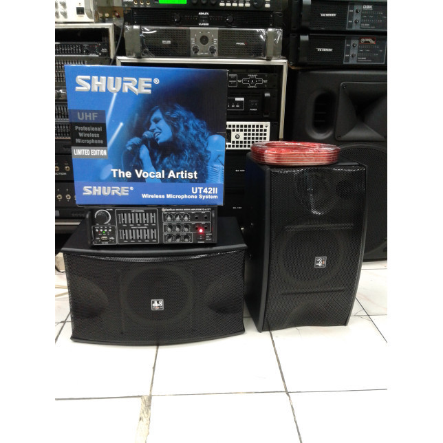 PAKET SOUND SYSTEM KARAOKE DB8PRO CS-350 V