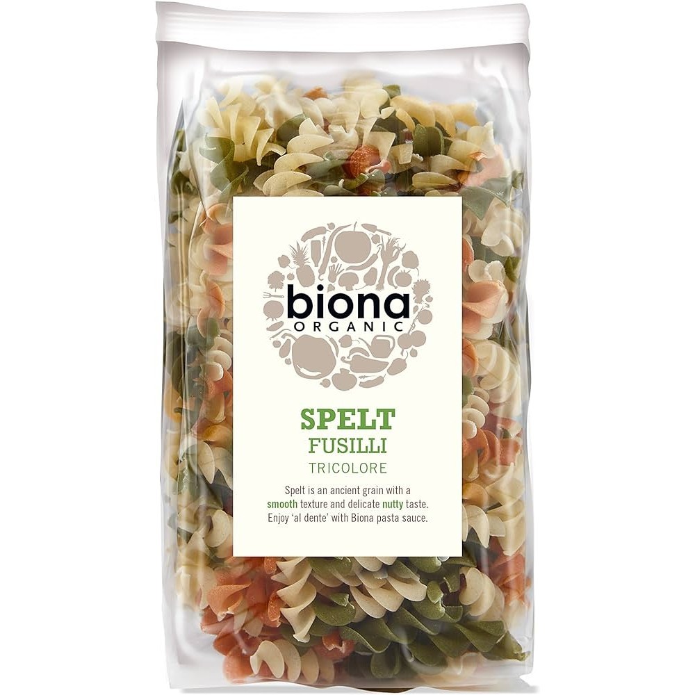 

Biona Organic Spelt Fusilli Tricolore 250 g