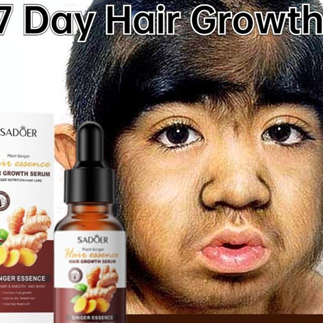 Umbuh Rambut Serum Rambut Rontok Perawatan Rambut Hair Growth Serum Jahe Memperbaiki Tekstur Rambut 