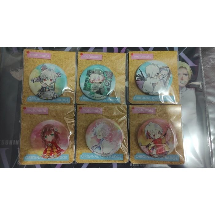 Mafumafu Can Badge - Set 6