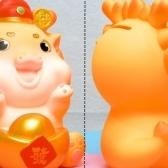 Pajangan Fortune Dragon Celengan Dekorasi Imlek / Patung Naga Imlek / Pajangan Imlek Naga