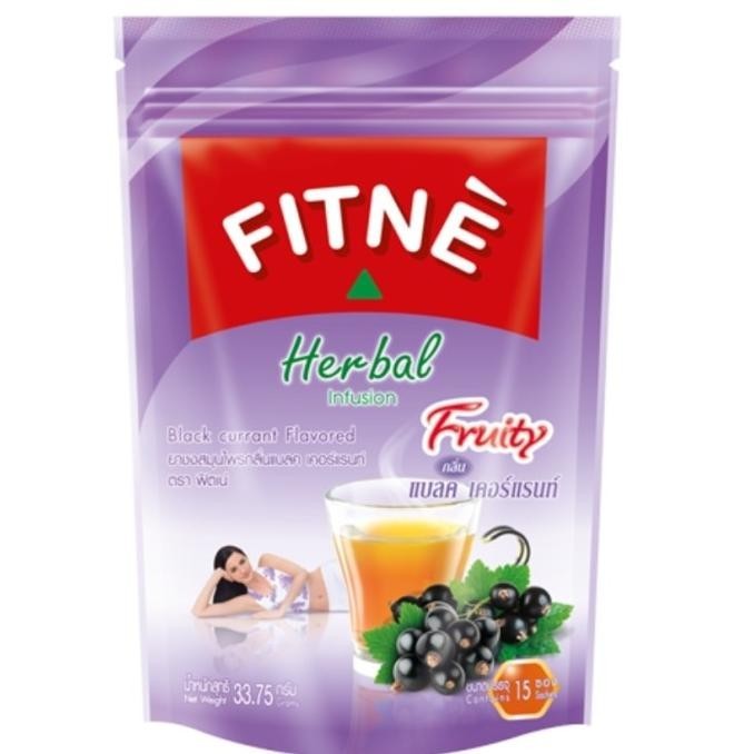 Fitne Blackcurrant Herbal Tea diet slimming detox tea BPOM 15 sachet