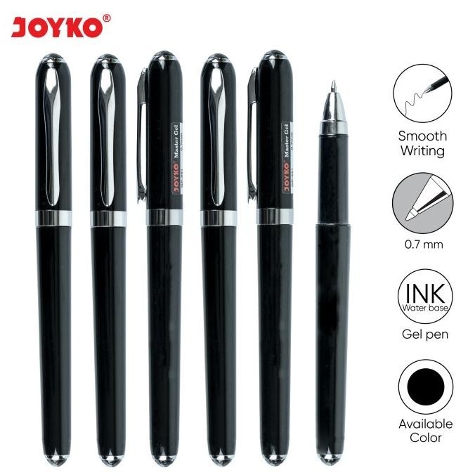 

Gel Pen Pulpen Pena Joyko Gp-291 Master Gel 0.7 Mm