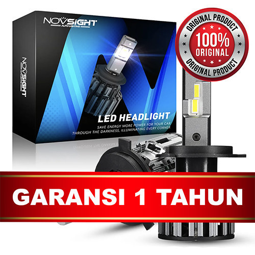 LAMPU LED MOBIL HEADLIGHT NOVSIGHT A397-F03 H1 H3 H4 HB4 H7 H11 HB3