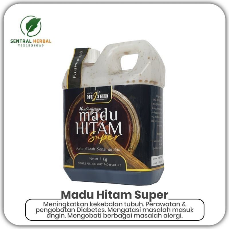 

Madu Hitam Super Mujahid 0,5 Kg/ 1Kg