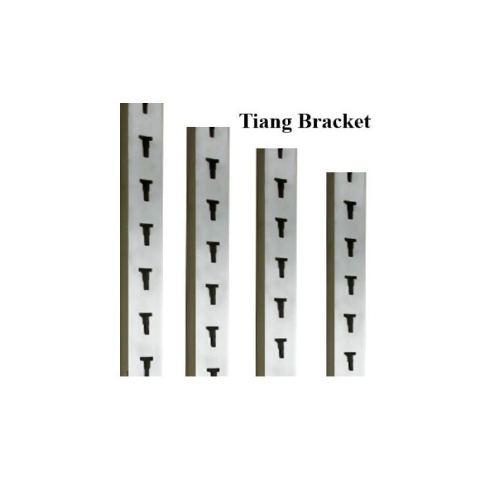 Tiang Bracket Aluminium Suba 200 Cm / Tiang Bracket Rak Kaca
