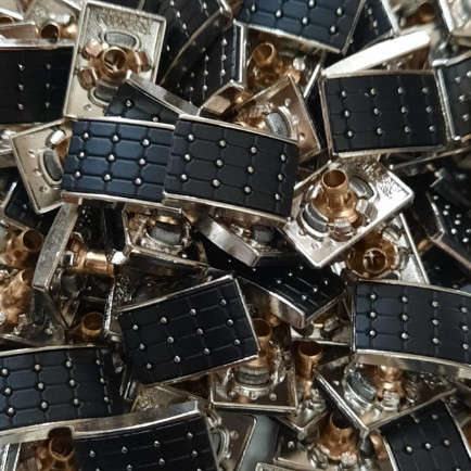 Kancing Jepret 1000 Set Snap Cetet Besi Anti Karat