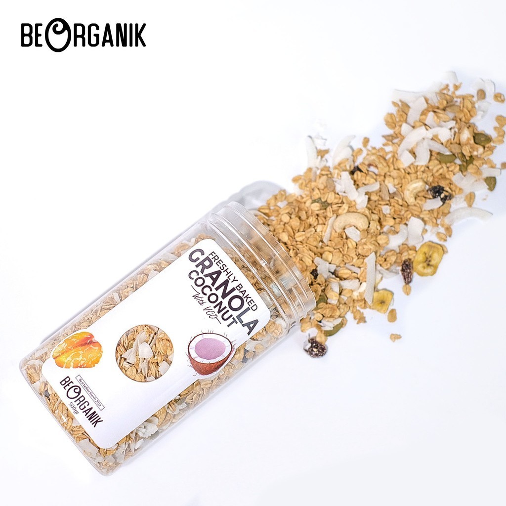 

Beorganik Granola Roasted With Extra Virgin Coconut Oil 500Gr
