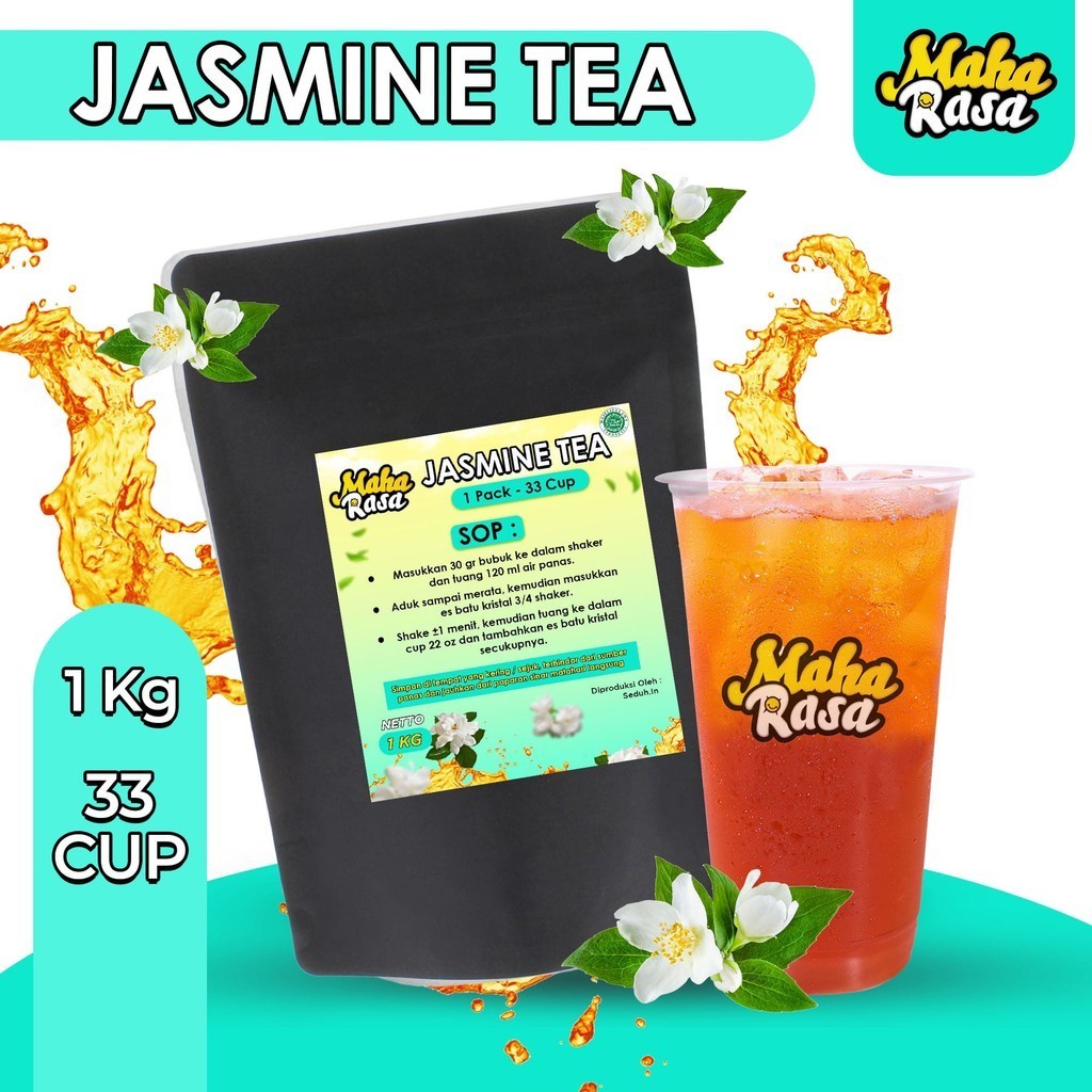 

MAHA RASA - Jasmine Tea Bubuk Minuman Instan (1 KG)