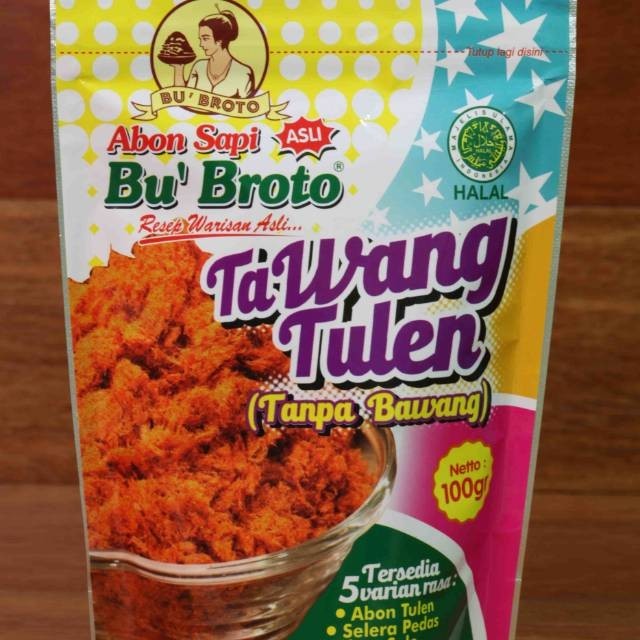 

Abon Bu Broto Rasa Tawang Tulen 100 Gr