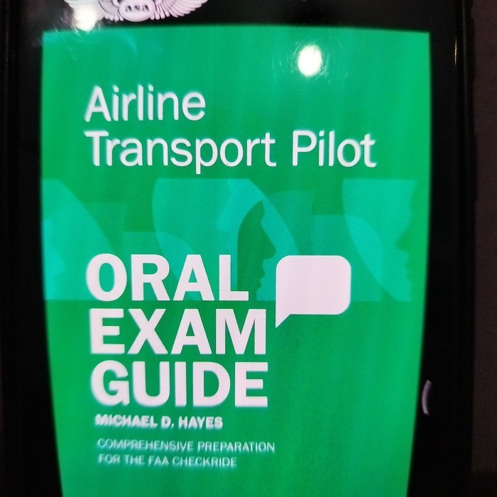 

Buku Airline Transport Pilot Oral Examm Guide 6th Sixth Edition -fo2