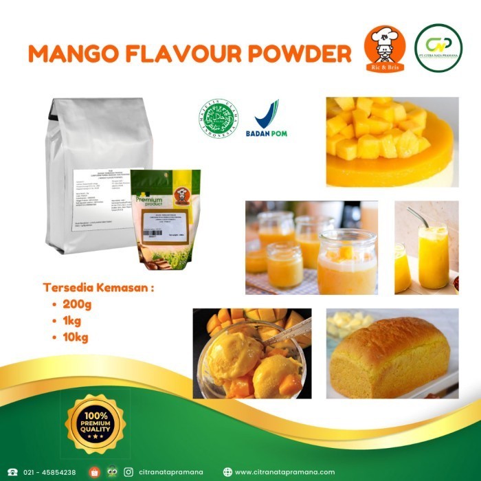 

Mango Flavour Powder / Perisa Bubuk Mangga / Perasa Mangga Flavor