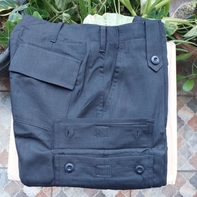 Celana PDL coklat saja asli jatah Polri/celana satpam/pdl security