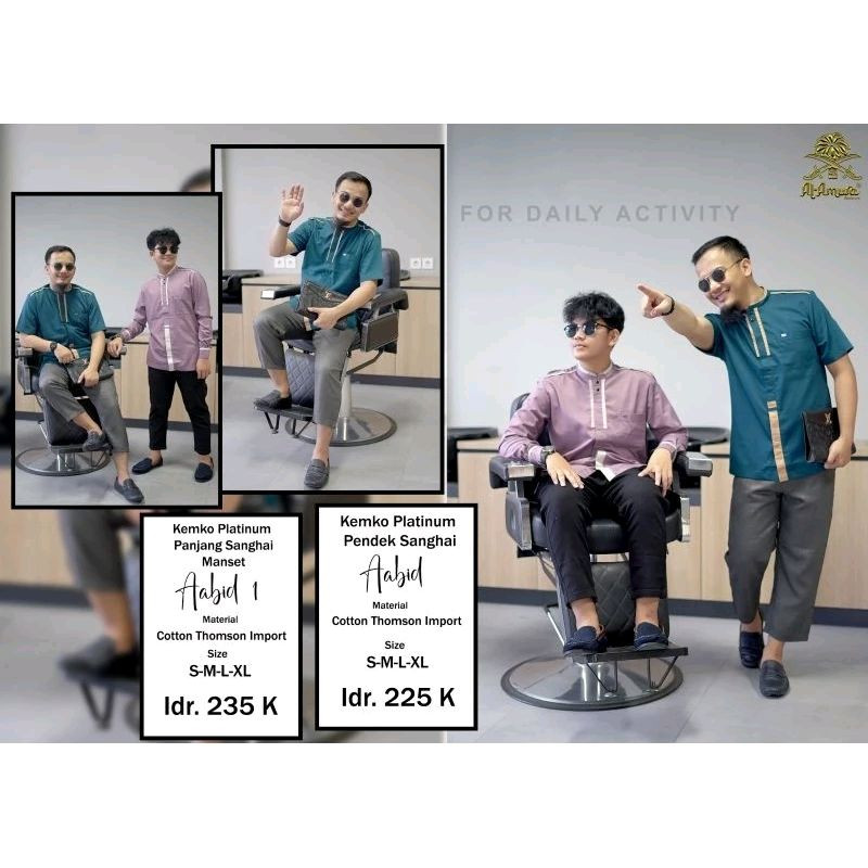 koko platinum AL AMWA kurta koko arbid series al amwa official darwis tanah abang koko keren