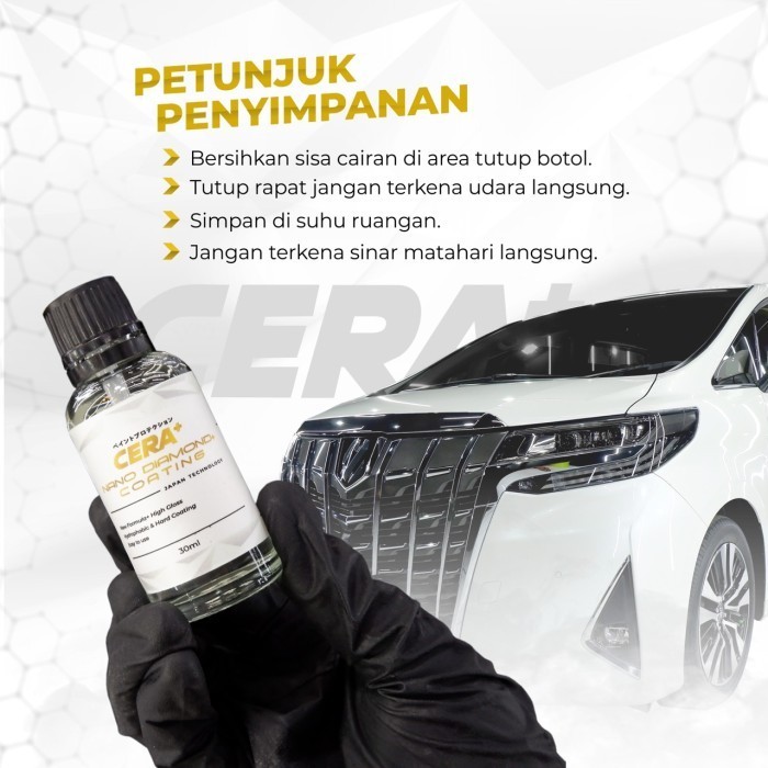 Cera+ Nano Diamond Coating 10H Paint Protection