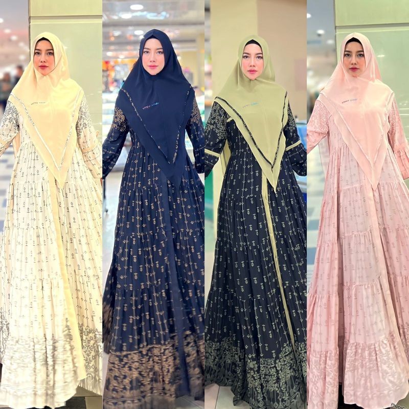 SETELAN RAYON VISCOSE HOMEY ZULAIKHA (TA)