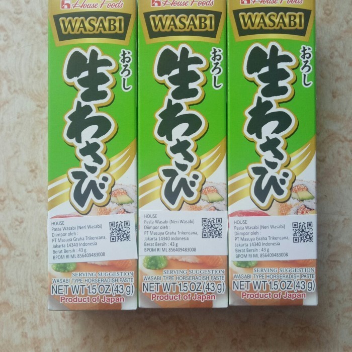 

House Pasta Wasabi - Neri Wasabi 43Gr Product Of Japan