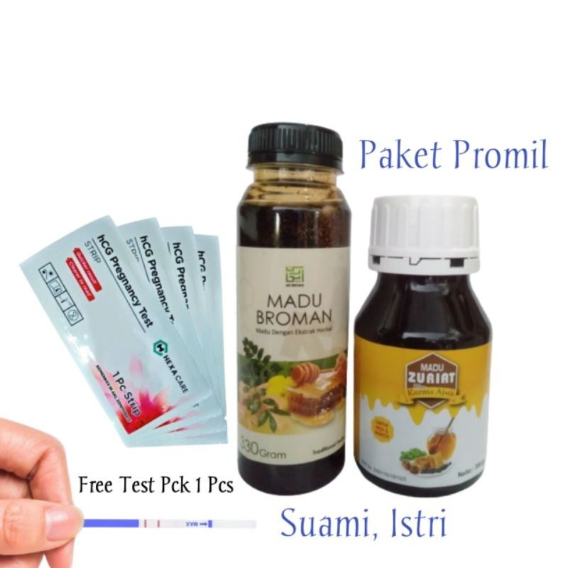 Paket Madu PROMIL Madu Zuriat Dan Pria PROMIL SUAMI ISTRI