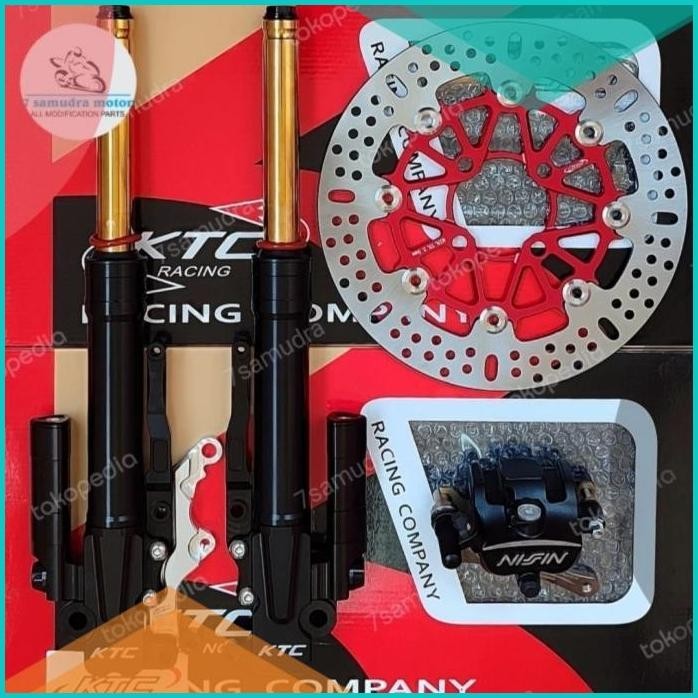 shock suspension ktc racing + cakram ktc + kaliper vario125/150, beat