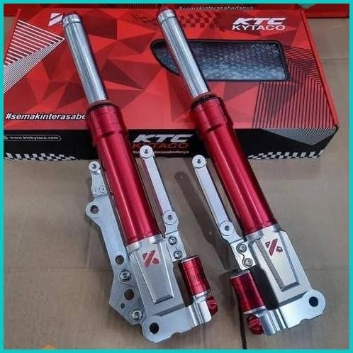 Shock Shockbreaker Ktc Kytaco Depan Nmax Old,Nmax New Shock Usd Black
