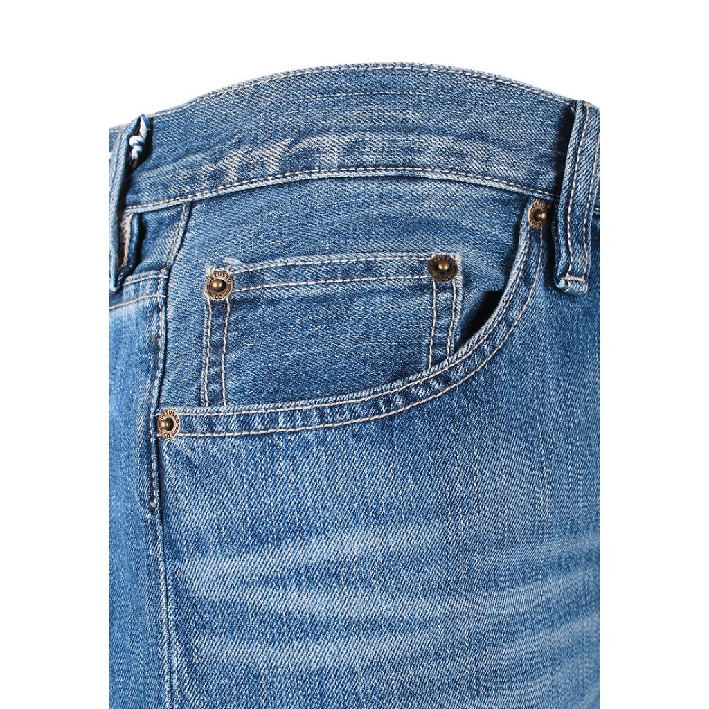 NEW LAUNCHING TERMURAH CELANA JEANS Used 1968-Celana Denim Regular Fit Material Denim - 515 Regular