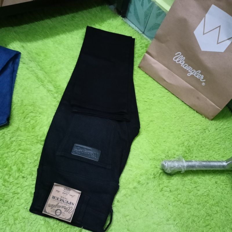 NEW LAUNCHING TERMURAH CELANA JEANS Celana Wrangler Spencer BLACK