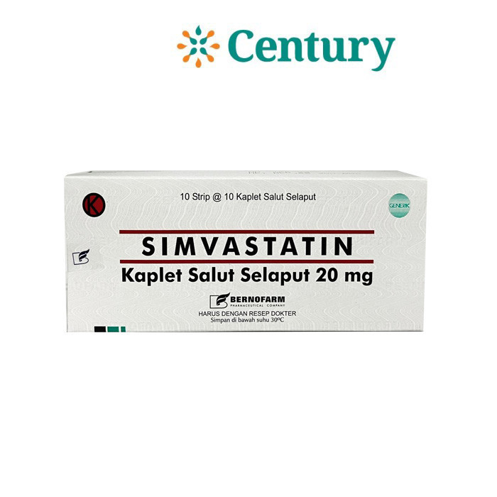 SIMVASTATIN 20 MG / KOLESTROL / HYPERKOLESTROL / RECHOL