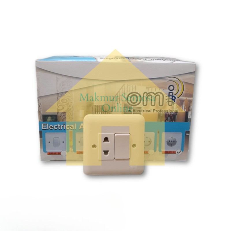 SAKLAR ENGKEL STOP IB OMI E/S ib inbow saklar + stop kontak tanam