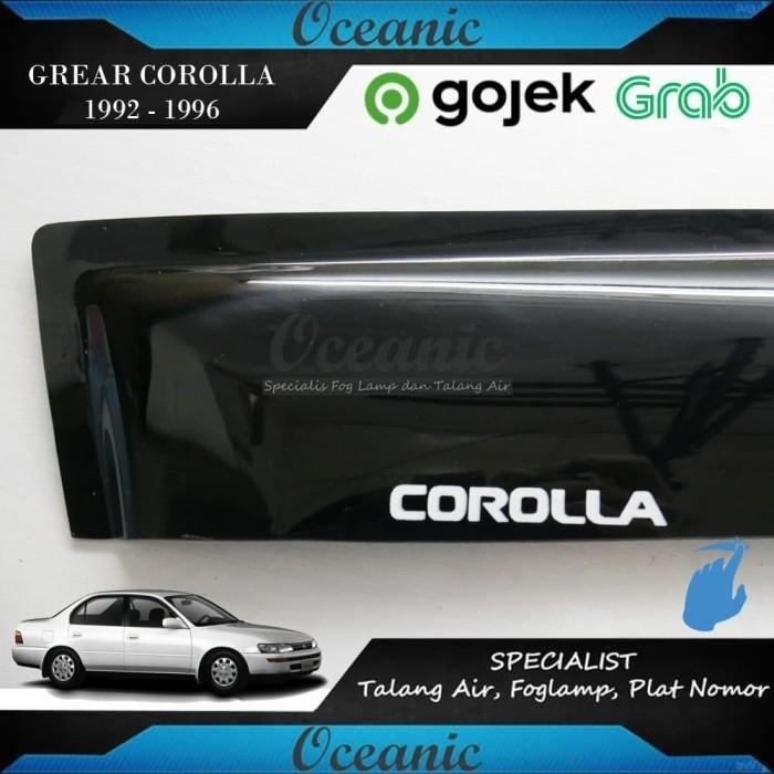 TALANG AIR COROLLA GREAT GREAT COROLLA 1992 1993 1994 1995 1996 SLIM