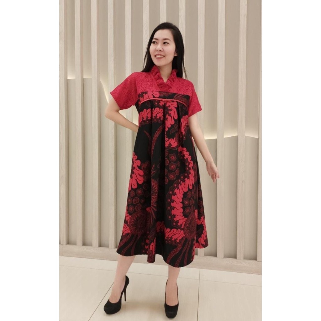 Yuriko Hanbok Batik Dress