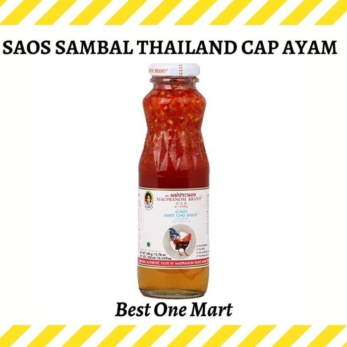 

Maepranom Sweet Chili Sauce / Saus Cabe Thailand Asam Manis 980 g