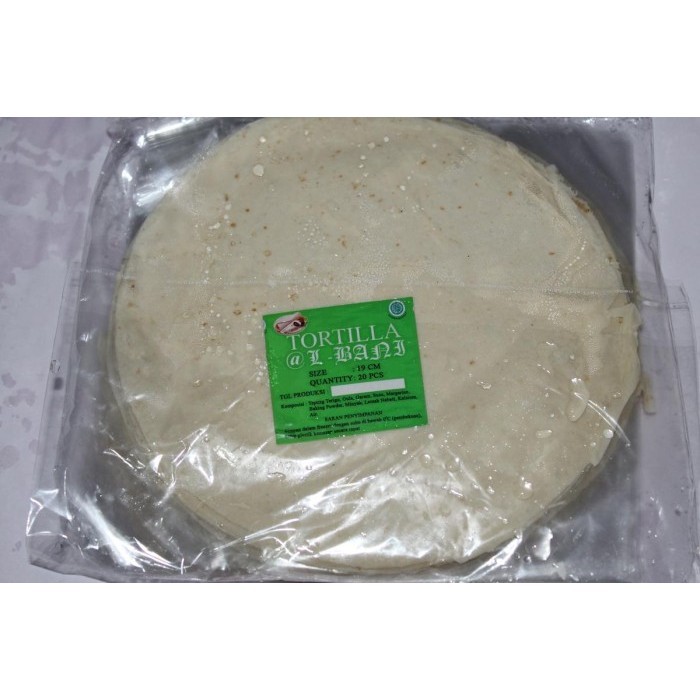 

Terbaru Paket 10Pack Kulit Kebab Kecil /Tortila / Tortilla Kecil - 19Cm Isi 20 Promo Terlaris