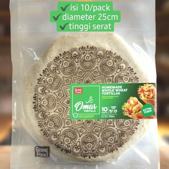 

Terbaru Kulit Kebab Tortilla Gandum Premium Promo Terlaris