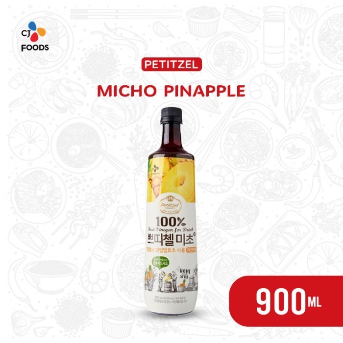 

Terlaris PETITZEL Micho Pineapple / Minuman Cuka Nanas 900 Gram SALE