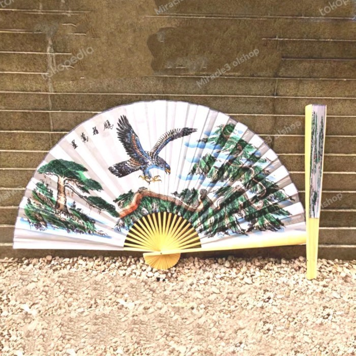 TERLARIS hiasan imlek kipas besar / pajangan imlek kipas besar