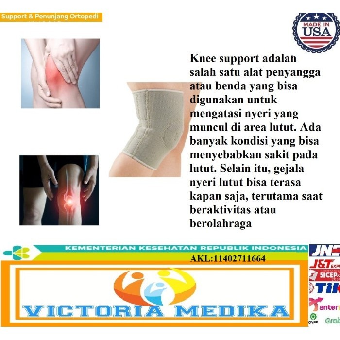 Murah Original Dr Ortho Knee Brace Kneebrace Knee Support Deker Lutut