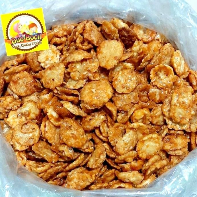 

Buruan Serbu Emping Melinjo Pedas Manis 250 Gram ASLI Pandeglang - Duo Bocil Snack
