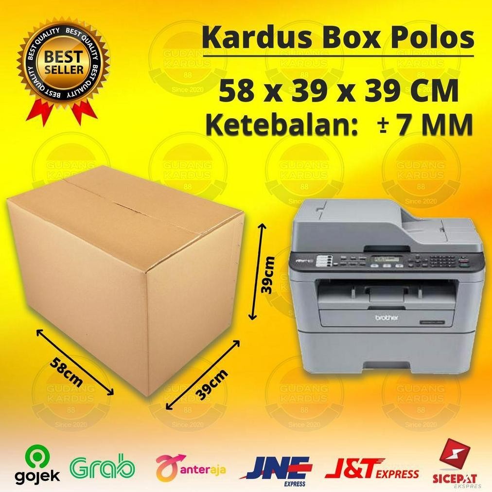 

Product Terkece Kardus Karton Box Besar 58x39x39 CM Dus Pindahan Jumbo Kokoh Tebal Polos
