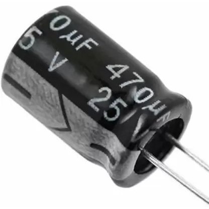 Elco Elko Capasitor Kapasitor 470uf 25v 470 uf 25 25volt