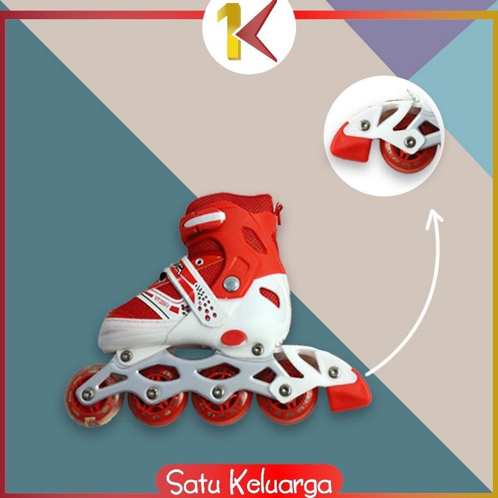 Heboh SK-O2 Sepatu Roda Anak Inline Skate / Power Roller Skate / Sepatu Roda Bajaj Anak Laki dan Per