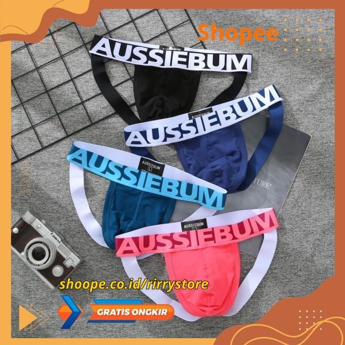 JOCKSTRAP PRIA AUSSIEBUM CELANA DALAM PRIA JOCKSTRAP    / JA156  G STRING PRIA / JOCKSTRAP SEXY  PRI