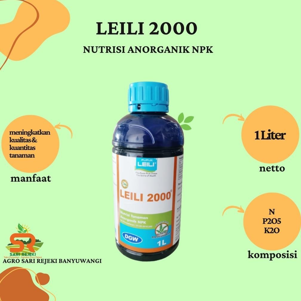 Terbaru LEILI 2000 NPK 1LITER