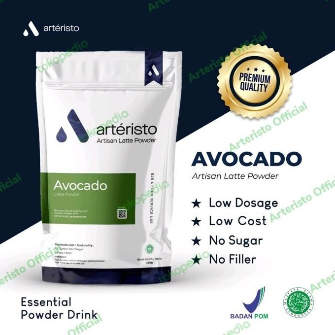 

Arteristo Avocado Premium Powder Drink 500Gr - No Sugar