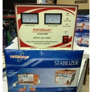 Stabilizer Toyosaki 2000W 2000 W Penstabil Daya Svc-2000 N Stabiliser Termurah