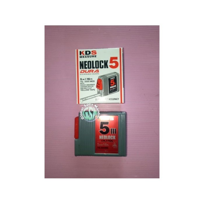 KDS METERAN NEOLOCK 5 M / MEASURING TAPE 5 meter